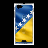 Coque Sony Xpéria J Drapeau Bosnie