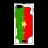 Coque Sony Xpéria J drapeau Burkina Fasso