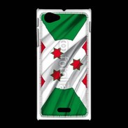 Coque Sony Xpéria J Drapeau Burundi