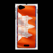 Coque Sony Xpéria J Drapeau Cambodge