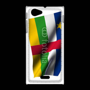 Coque Sony Xpéria J Drapeau République Centrafricaine
