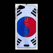 Coque Sony Xpéria J Drapeau Corée du Sud