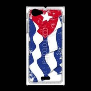 Coque Sony Xpéria J Drapeau Cuba 2