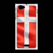 Coque Sony Xpéria J Drapeau Danemark