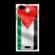 Coque Sony Xpéria J Drapeau Jordanie