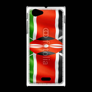 Coque Sony Xpéria J Drapeau Kenya