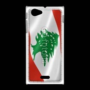 Coque Sony Xpéria J Drapeau Liban
