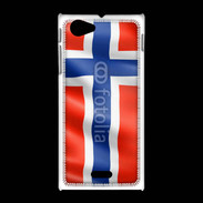 Coque Sony Xpéria J Drapeau Norvège