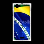 Coque Sony Xpéria J drapeau Brésil 5