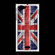 Coque Sony Xpéria J Graffiti drapeau Angleterre