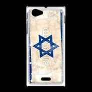 Coque Sony Xpéria J Drapeau Israël Vintage