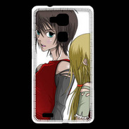 Coque Huawei Ascend Mate 7 Cute Boy and Girl