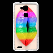 Coque Huawei Ascend Mate 7 Bouche Arc en Ciel