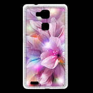 Coque Huawei Ascend Mate 7 Design Orchidée violette