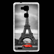 Coque Huawei Ascend Mate 7 Vintage Tour Eiffel et 2 cv