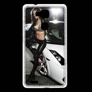 Coque Huawei Ascend Mate 7 Voiture et charme