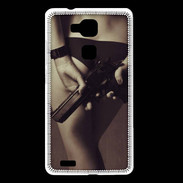 Coque Huawei Ascend Mate 7 Attention maîtresse dangereuse