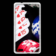 Coque Huawei Ascend Mate 7 Quinte poker