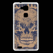 Coque Huawei Ascend Mate 7 Tête de mort 4