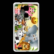 Coque Huawei Ascend Mate 7 Cartoon animaux fun