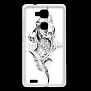 Coque Huawei Ascend Mate 7 Sketch of tattoo art 817