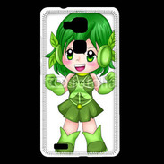 Coque Huawei Ascend Mate 7 Chibi style illustration of a super-heroine 26