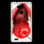 Coque Huawei Ascend Mate 7 Cerise et bouche 2