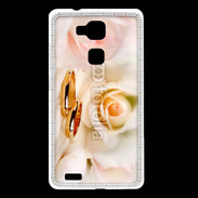 Coque Huawei Ascend Mate 7 Alliance sur fond de rose