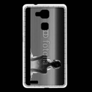 Coque Huawei Ascend Mate 7 femme glamour noir et blanc