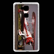 Coque Huawei Ascend Mate 7 Biplan blanc et rouge