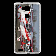 Coque Huawei Ascend Mate 7 Biplan rouge et blanc 10