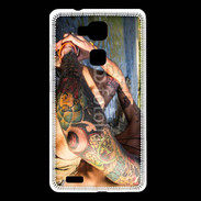 Coque Huawei Ascend Mate 7 Tatouage homme sexy