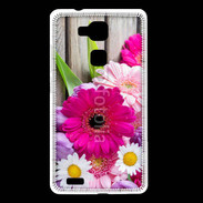 Coque Huawei Ascend Mate 7 Bouquet de fleur sur bois