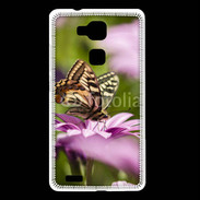 Coque Huawei Ascend Mate 7 Fleur et papillon