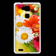 Coque Huawei Ascend Mate 7 Fleurs des champs multicouleurs