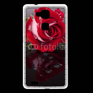 Coque Huawei Ascend Mate 7 Belle rose Rouge 10