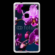 Coque Huawei Ascend Mate 7 Belle Orchidée violette 15