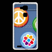 Coque Huawei Ascend Mate 7 Hippies jean's