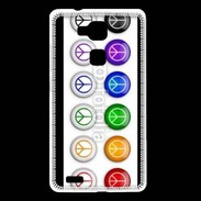 Coque Huawei Ascend Mate 7 Love and peace 5