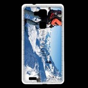 Coque Huawei Ascend Mate 7 Skieuse en montagne extrême 5