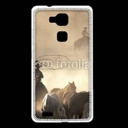 Coque Huawei Ascend Mate 7 Cowboys et chevaux