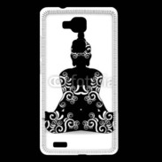 Coque Huawei Ascend Mate 7 Bouddha en dessin 