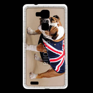 Coque Huawei Ascend Mate 7 Bulldog anglais en tenue