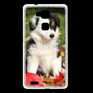 Coque Huawei Ascend Mate 7 Adorable chiot Border collie