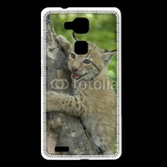 Coque Huawei Ascend Mate 7 Bébé Lynx