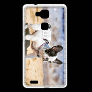 Coque Huawei Ascend Mate 7 Bulldog français nain