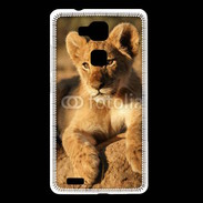 Coque Huawei Ascend Mate 7 Portrait de lionceau 100