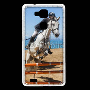Coque Huawei Ascend Mate 7 Saut d'obstacle à cheval 100