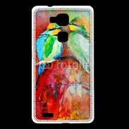 Coque Huawei Ascend Mate 7 Oiseaux en peinture