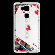 Coque Huawei Ascend Mate 7 As de coeur